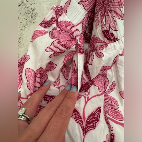 Generation Love Pink Floral Boxer Style High-Waisted Cotton Shorts - Picture 5 of 6